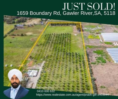 Property 1659 Boundary Road, Gawler River SA 5118 IMAGE 0
