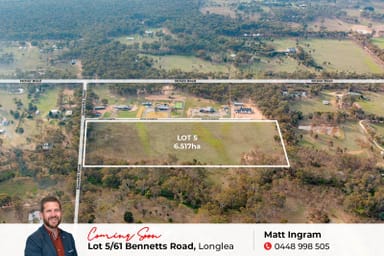 Property lot 5/61, bennetts Bennetts Road, Longlea VIC 3551 IMAGE 0