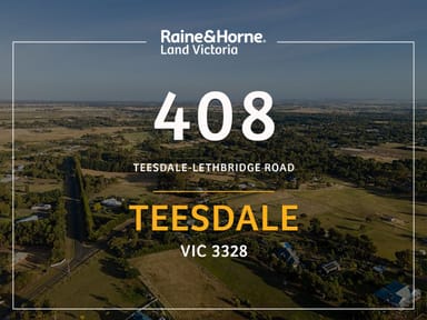 Property 408 Teesdale-Lethbridge Road, TEESDALE VIC 3328 IMAGE 0