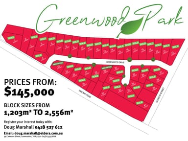 Property Multiple Blocks Greenwood Park, Deloraine TAS 7304 IMAGE 0