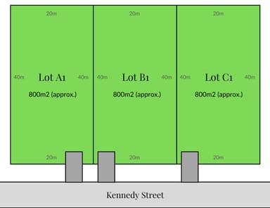 Property Proposed Subdivision, Lots A1, B1 & C1, 187-195 Kennedy Street, HOWLONG NSW 2643 IMAGE 0