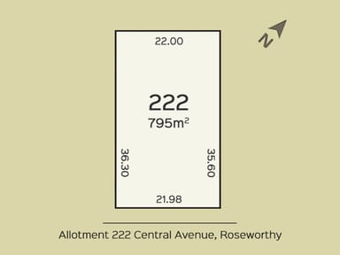 Property Lot 222 Central Avenue, Roseworthy SA 5371 IMAGE 0