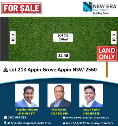 Property Lot 213 Appin Grove, Appin NSW 2560 IMAGE 0