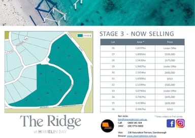 Property STAGE 3 The Ridge, Hamelin Bay WA 6288 IMAGE 0