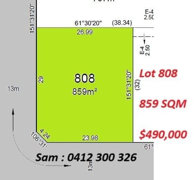 Property Lot 808 Dillon Circuit ( Waterways Estate ), Koo Wee Rup VIC 3981 IMAGE 0