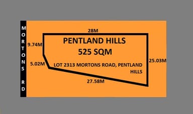 Property Lot 2313 MORTONS ROAD, Pentland Hills VIC 3341 IMAGE 0