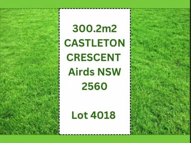 Property 4018, 9 CASTLETON CRESCENT, AIRDS NSW 2560 IMAGE 0