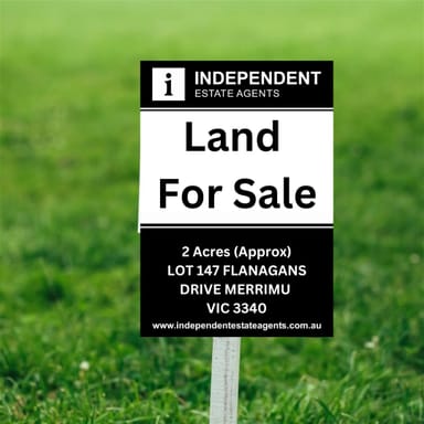 Property Lot 147 Flanagans Drive, MERRIMU VIC 3340 IMAGE 0