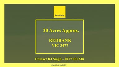 Property Redbank - Natte Yallock Road, REDBANK VIC 3477 IMAGE 0