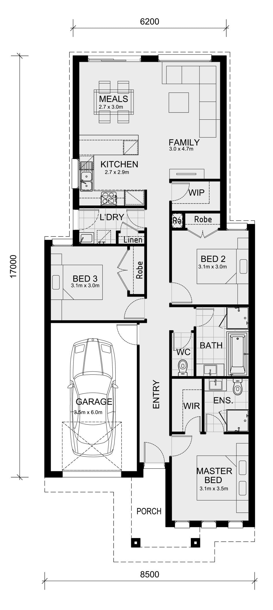 Property Lot 2334 Minta Estate, BERWICK VIC 3806 secondary FLOORPLAN