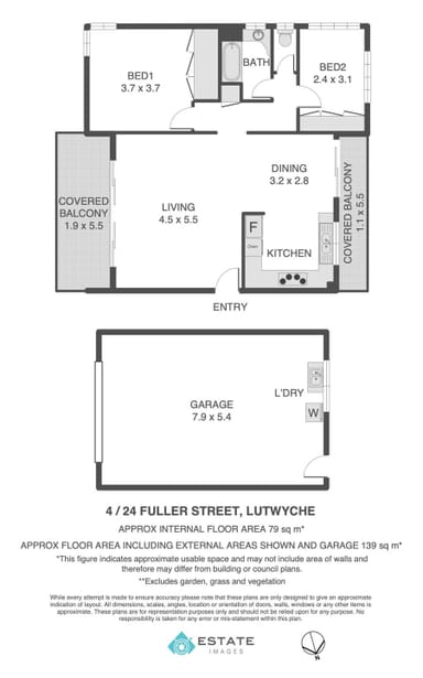 Property 4/24 Fuller St, LUTWYCHE QLD 4030 FLOORPLAN 0