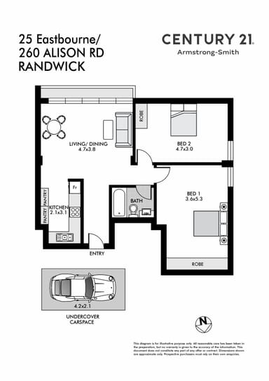 Property 25E/260 Alison Road, Randwick NSW 2031 FLOORPLAN 0