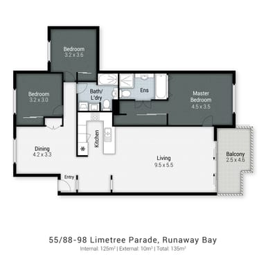 Property 55, 88-98 Limetree Parade, Runaway Bay QLD 4216 FLOORPLAN 0