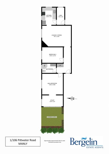 Property 1/106 Pittwater Road, Manly NSW 2095 FLOORPLAN 0