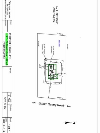 Property Prop. Lot 7 53 Staatz Quarry Rd, REGENCY DOWNS QLD 4341 IMAGE 0