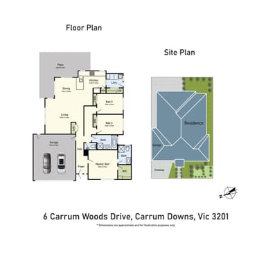 Property 6 Carrum Woods Drive, Carrum Downs VIC 3201 FLOORPLAN 0