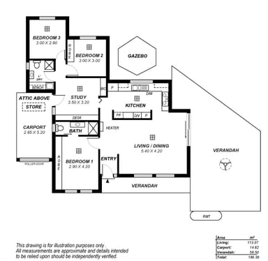 Property 18A Rheims Street, Broadview SA 5083 FLOORPLAN 0