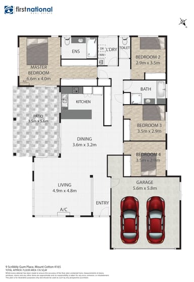 Property 9 Scribbly Gum Place, MOUNT COTTON QLD 4165 FLOORPLAN 0