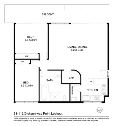 Property 31, 112 Dickson Way, POINT LOOKOUT QLD 4183 FLOORPLAN 0