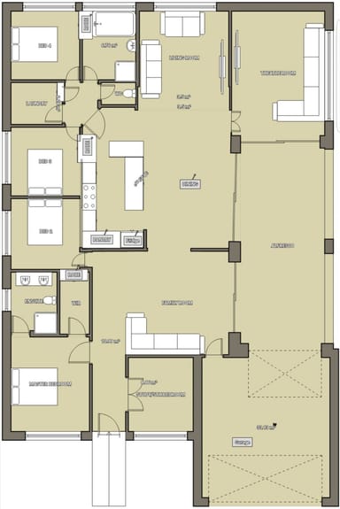 Property 13 Dryandra Place, CRANBOURNE VIC 3977 FLOORPLAN 0