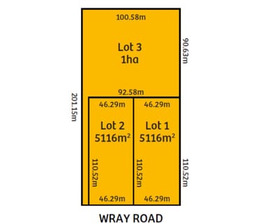 Property Lot 1, 2 & 3 Wray Road, OWEN SA 5460 IMAGE 0