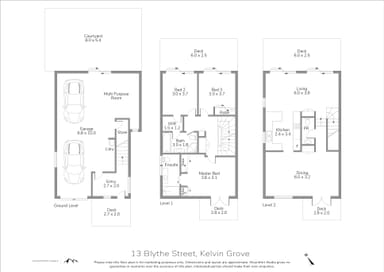 Property 13 Blythe St, Kelvin Grove QLD 4059 FLOORPLAN 0