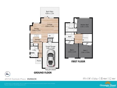 Property 69, 54 Outlook Place, DURACK QLD 4077 FLOORPLAN 0