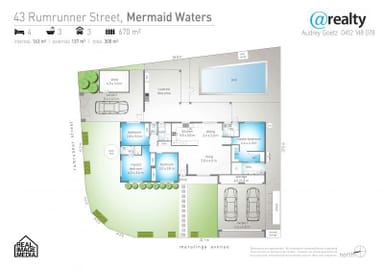 Property 3 Maralinga Avenue, Mermaid Waters QLD 4218 FLOORPLAN 0