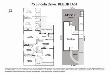 Property 75 Lincoln Drive, Keilor East VIC 3033 FLOORPLAN 0