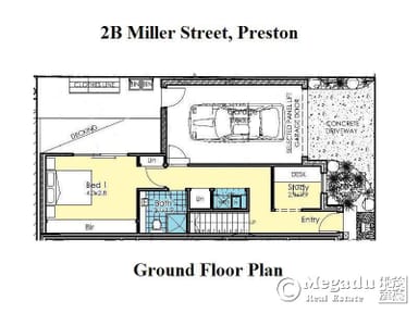 Property 2B Miller Street, PRESTON VIC 3072 FLOORPLAN 0