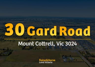 Property 30 Gard Road, MOUNT COTTRELL VIC 3024 IMAGE 0