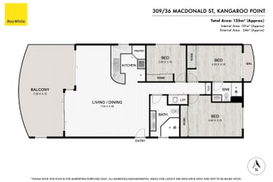 Property 309, 36 MacDonald Street, KANGAROO POINT QLD 4169 FLOORPLAN 0