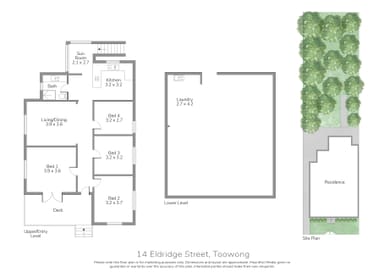 Property 14 Eldridge St, Toowong QLD 4066 FLOORPLAN 0