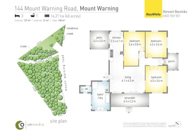 Property 144 Mount Warning Road, MOUNT WARNING NSW 2484 FLOORPLAN 0