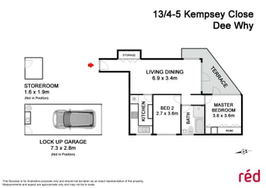 Property 13/4-5 Kempsey Close, Dee Why NSW 2099 FLOORPLAN 0