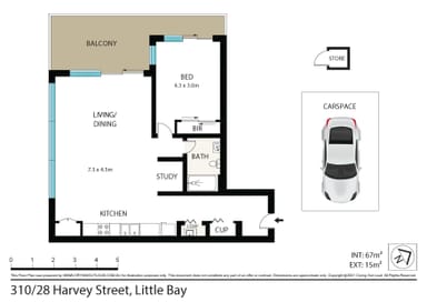 Property Unit 310, 28 Harvey St, Little Bay NSW 2036 FLOORPLAN 0