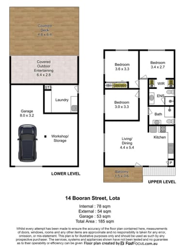 Property 14 Booran Street, LOTA QLD 4179 FLOORPLAN 0
