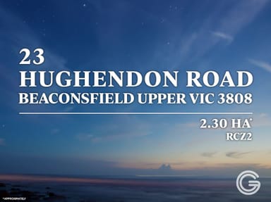 Property 23 Hughendon Road, Beaconsfield Upper VIC 3808 IMAGE 0