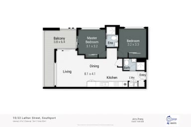 Property 15/22 Lather Street, Southport QLD 4215 FLOORPLAN 0