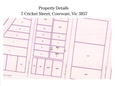 Property 7 Cricket Street, COWWARR VIC 3857 IMAGE 0