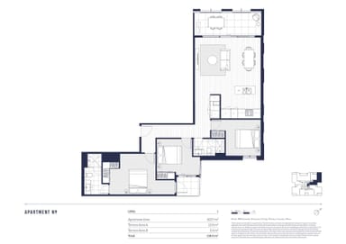 Property Level 1, 15-35 Thistlethwaite street, SOUTH MELBOURNE VIC 3205 FLOORPLAN 0