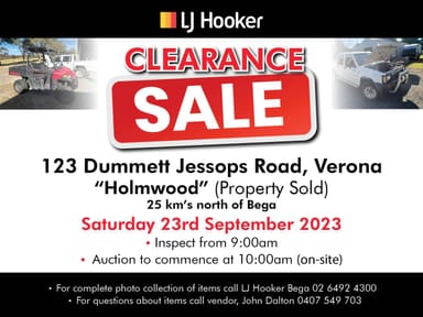 Property 123 Dummett Jessops Road, VERONA NSW 2550 IMAGE 0